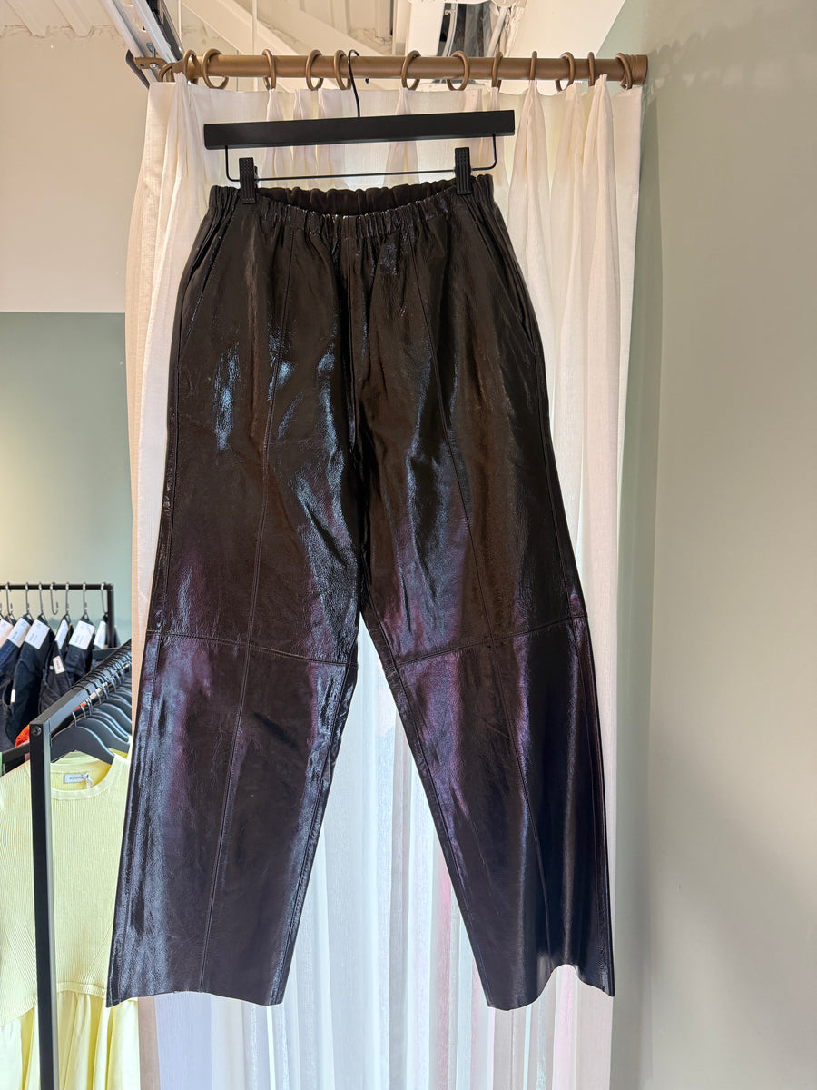 Alysi Patent Leather Pant