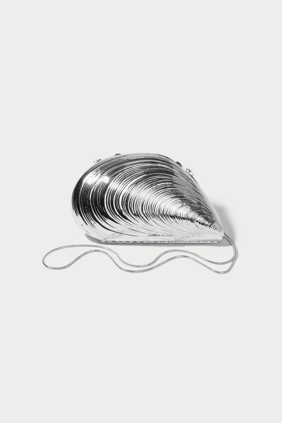 SIMKHAI Bridget Metal Oyster Clutch