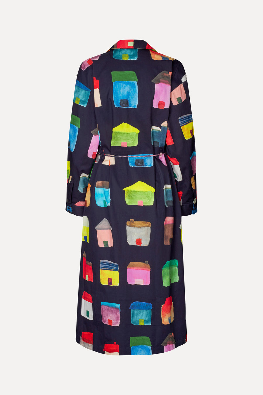 Stine Goya Long Sleeve Workwear Midi Dress