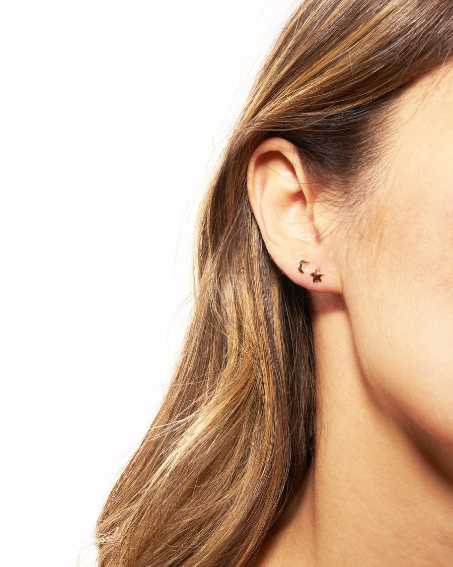 Odette 14K Puffy Star Earring