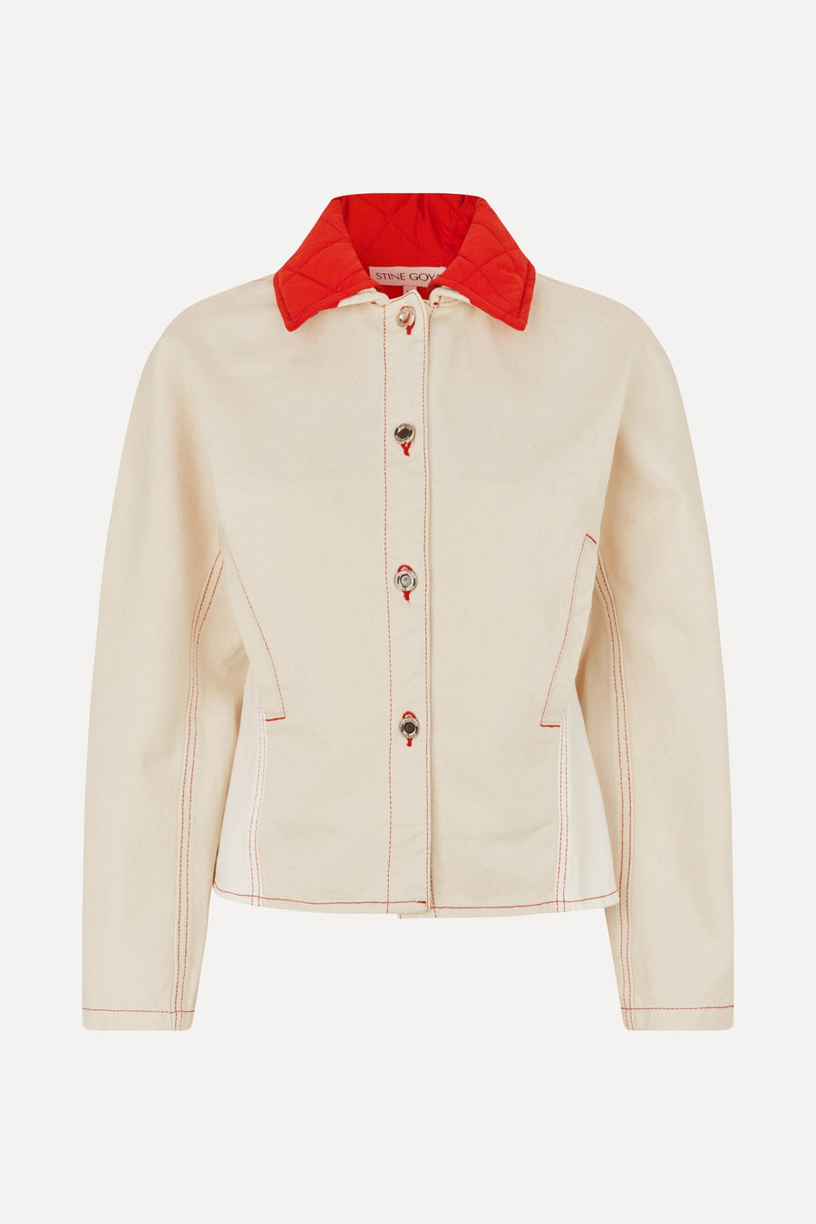 Stine Goya Peplum Collar Jacket