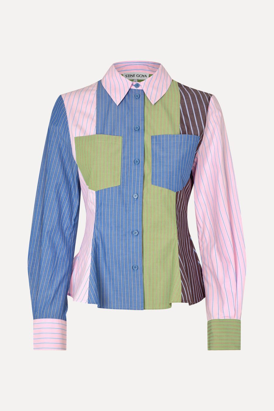 Stine Goya Pocket Peplum Shirt