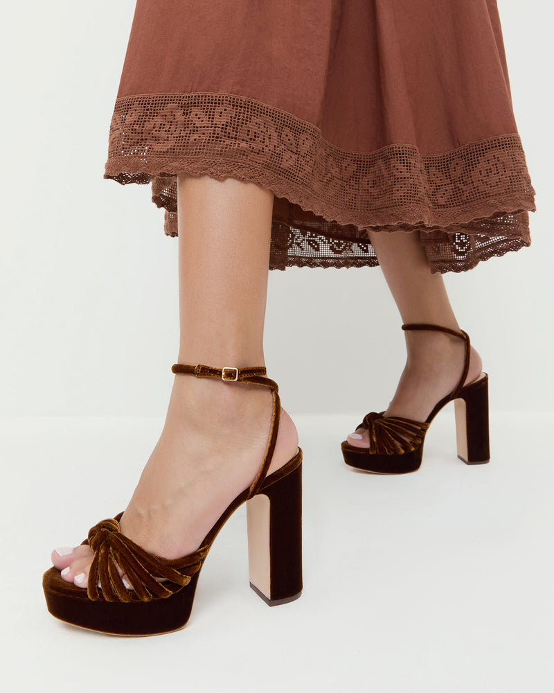 Loeffler Randall Rivka Knot Platform Sandal