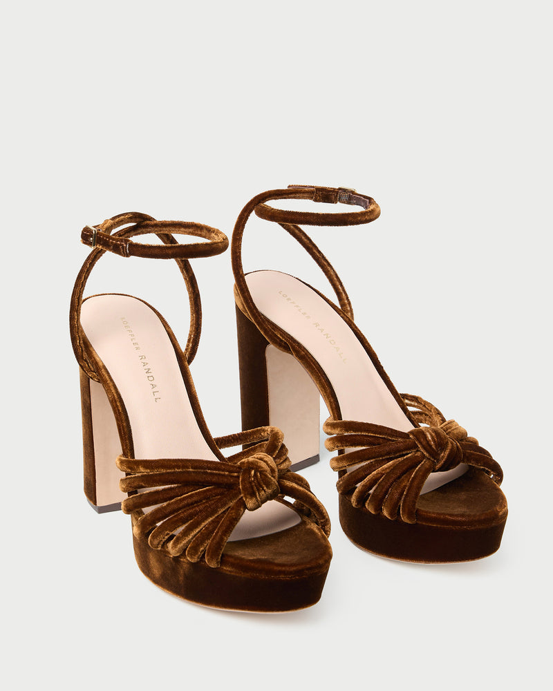 Loeffler Randall Rivka Knot Platform Sandal