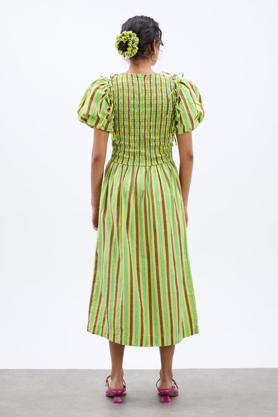 Damson Madder Becca Midi Dress