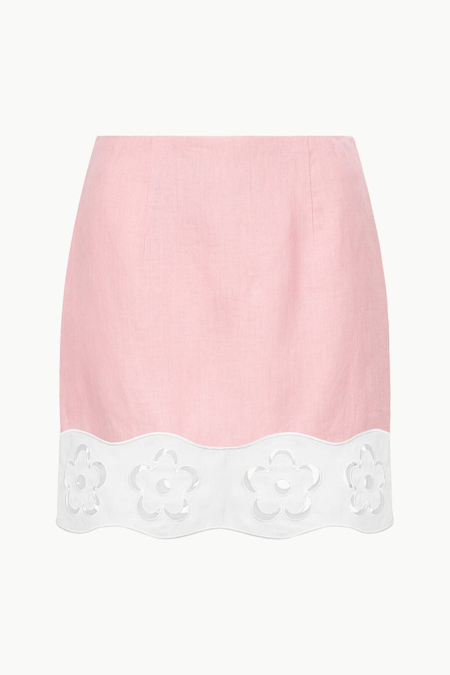 Staud Margaux Linen Skirt