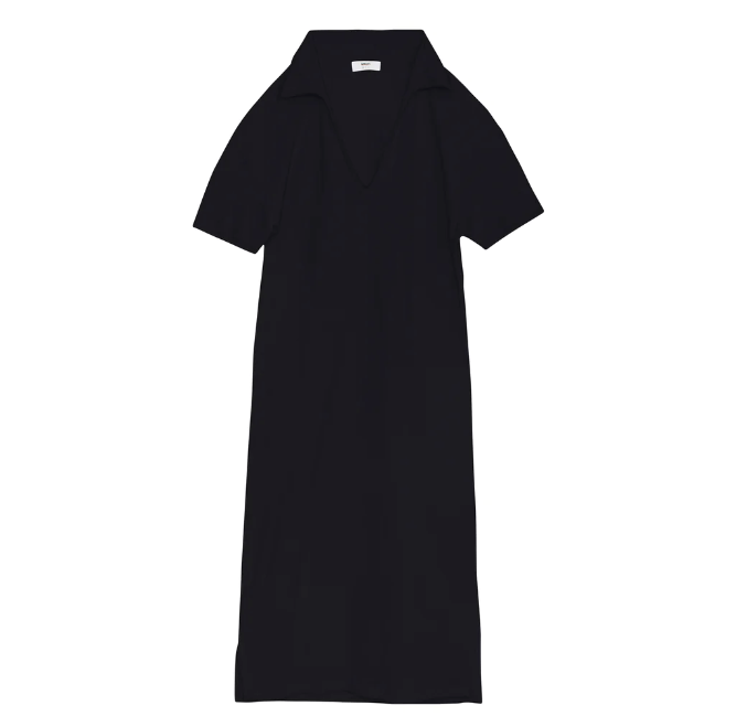 Mikoh Palermo Collared Short Sleeve Midi Dress