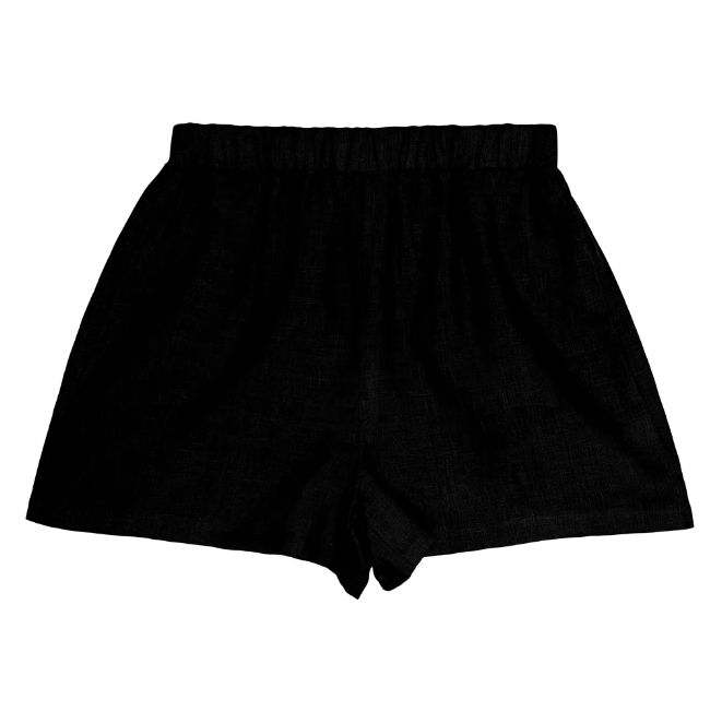 Mikoh Tellaro High Waist Linen Shorts