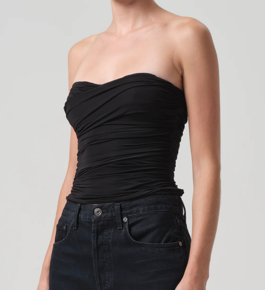 AGOLDE Tonia Twist Tube Top