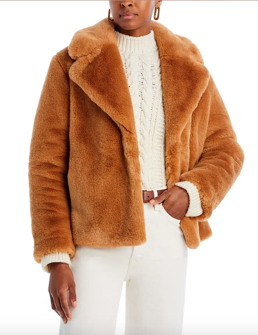 Apparis Milly Plant-Based Fur Coat