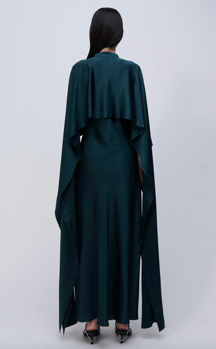 SIMKHAI Amory Cape Dress