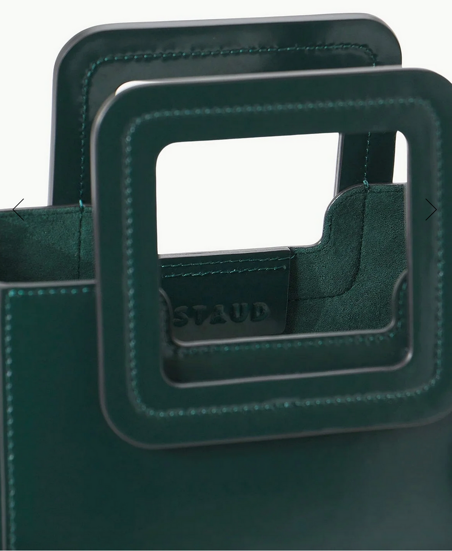 Staud Mini Shirley Leather Bag