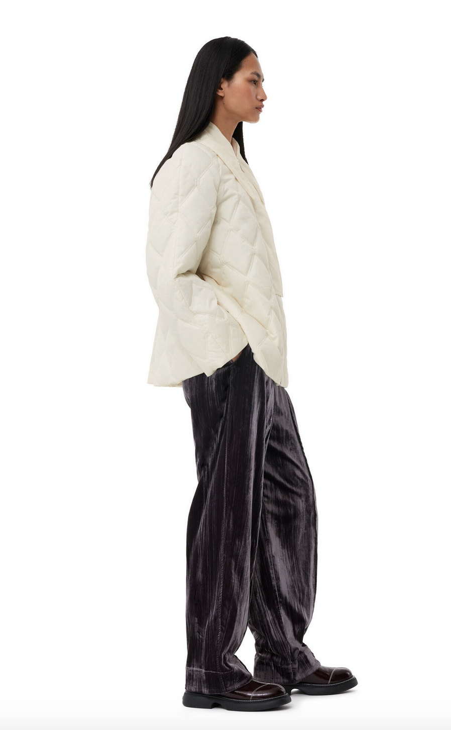 Ganni Ripstop Quilt Jacket