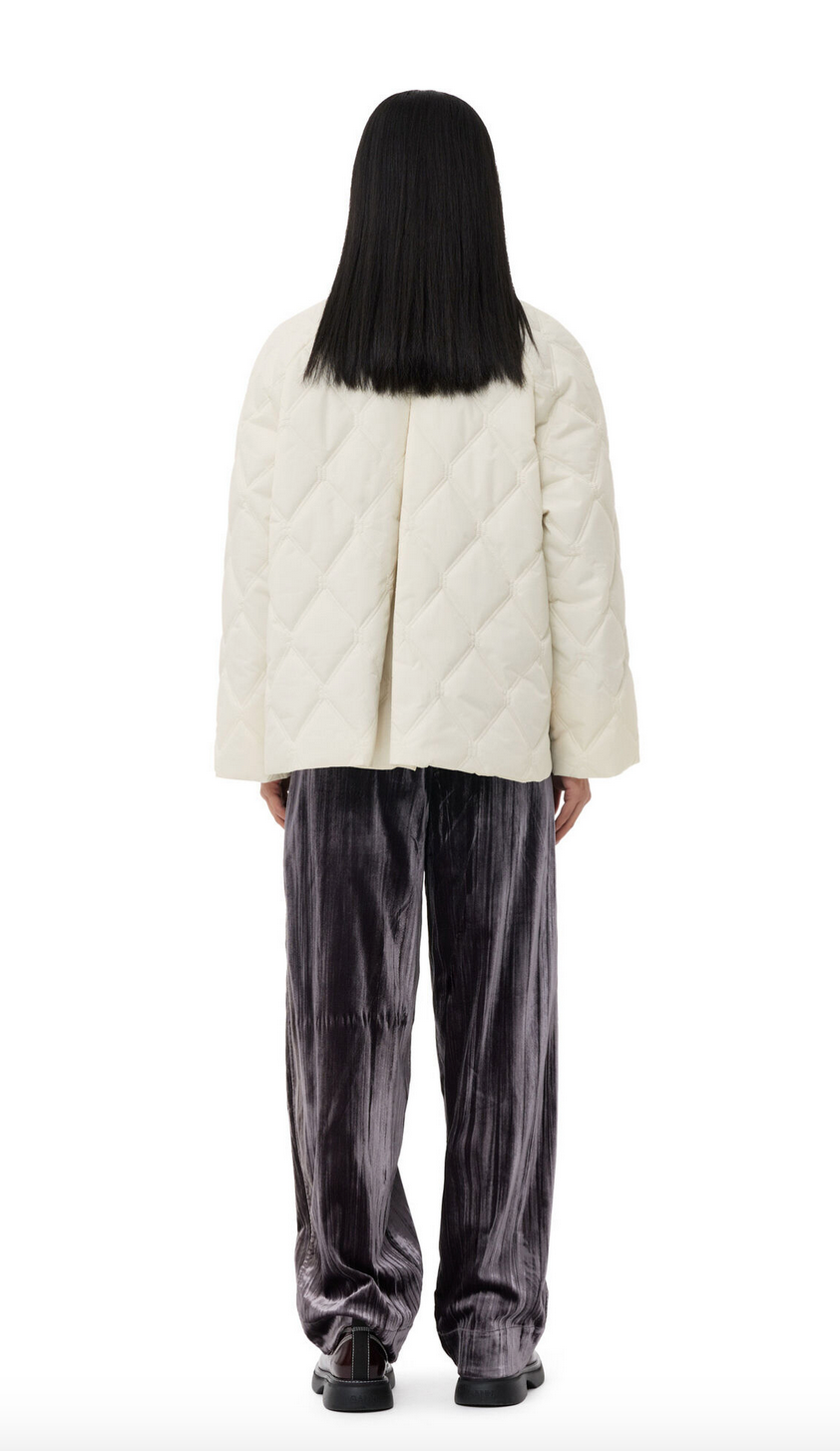 Ganni Ripstop Quilt Jacket