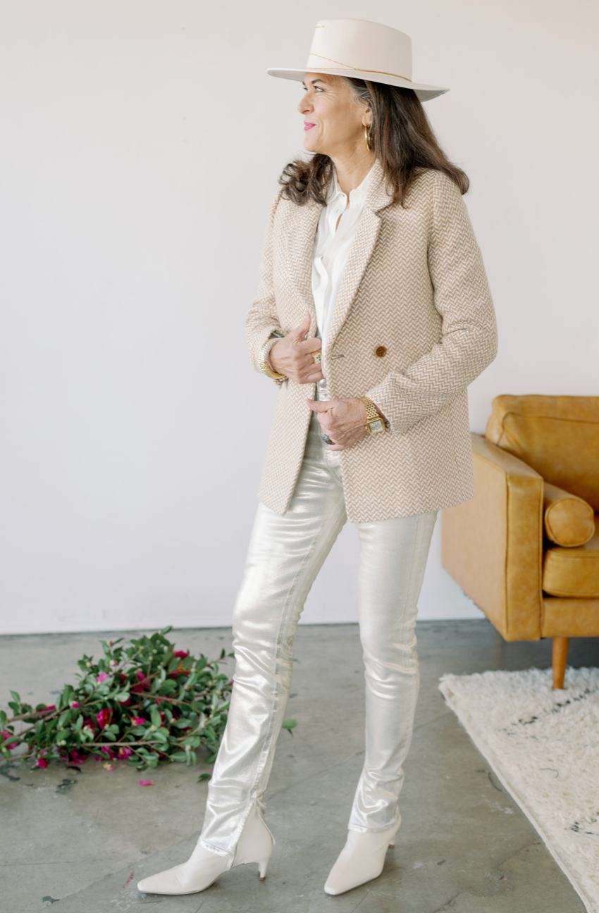 SIMKHAI Rae High Rise Ankle Skinny