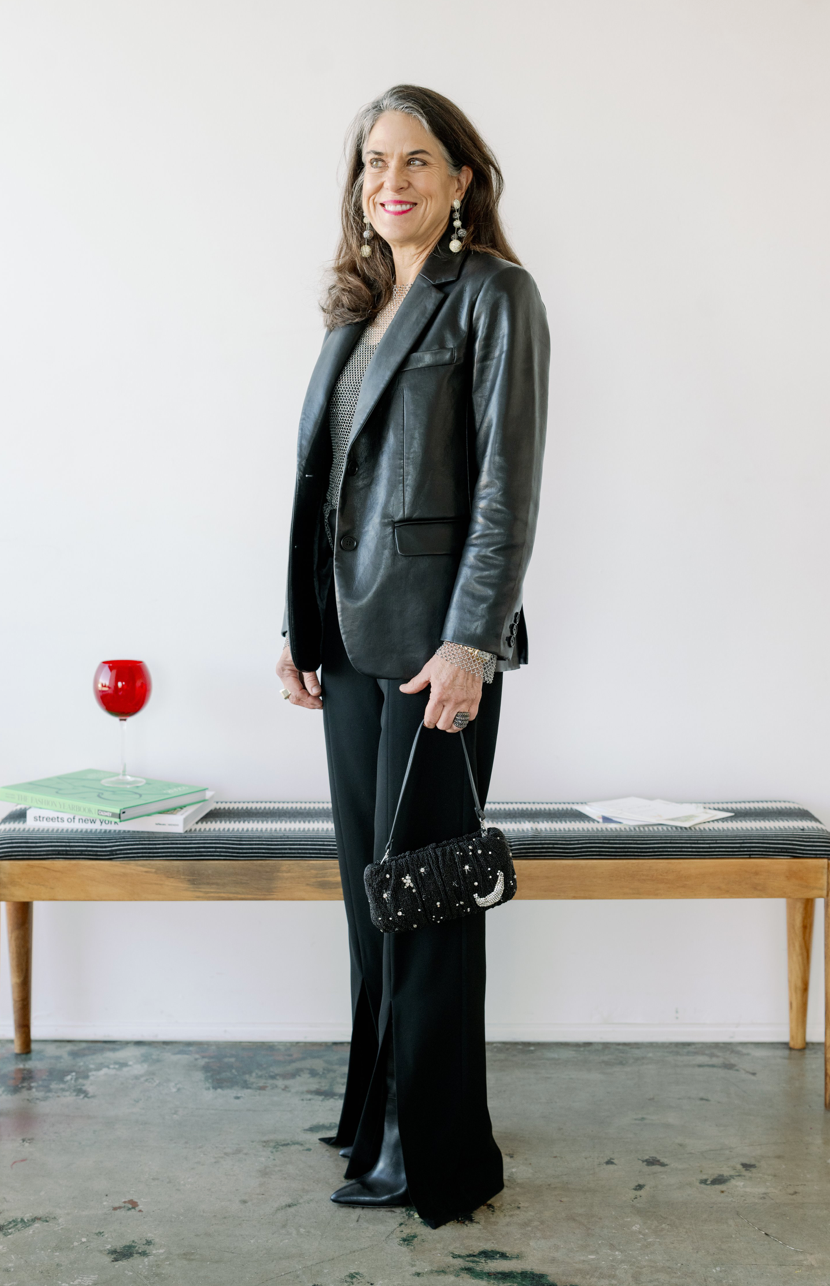 Anine Bing Classic Blazer - Recycled Leather