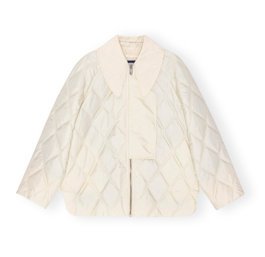 Ganni Ripstop Quilt Jacket