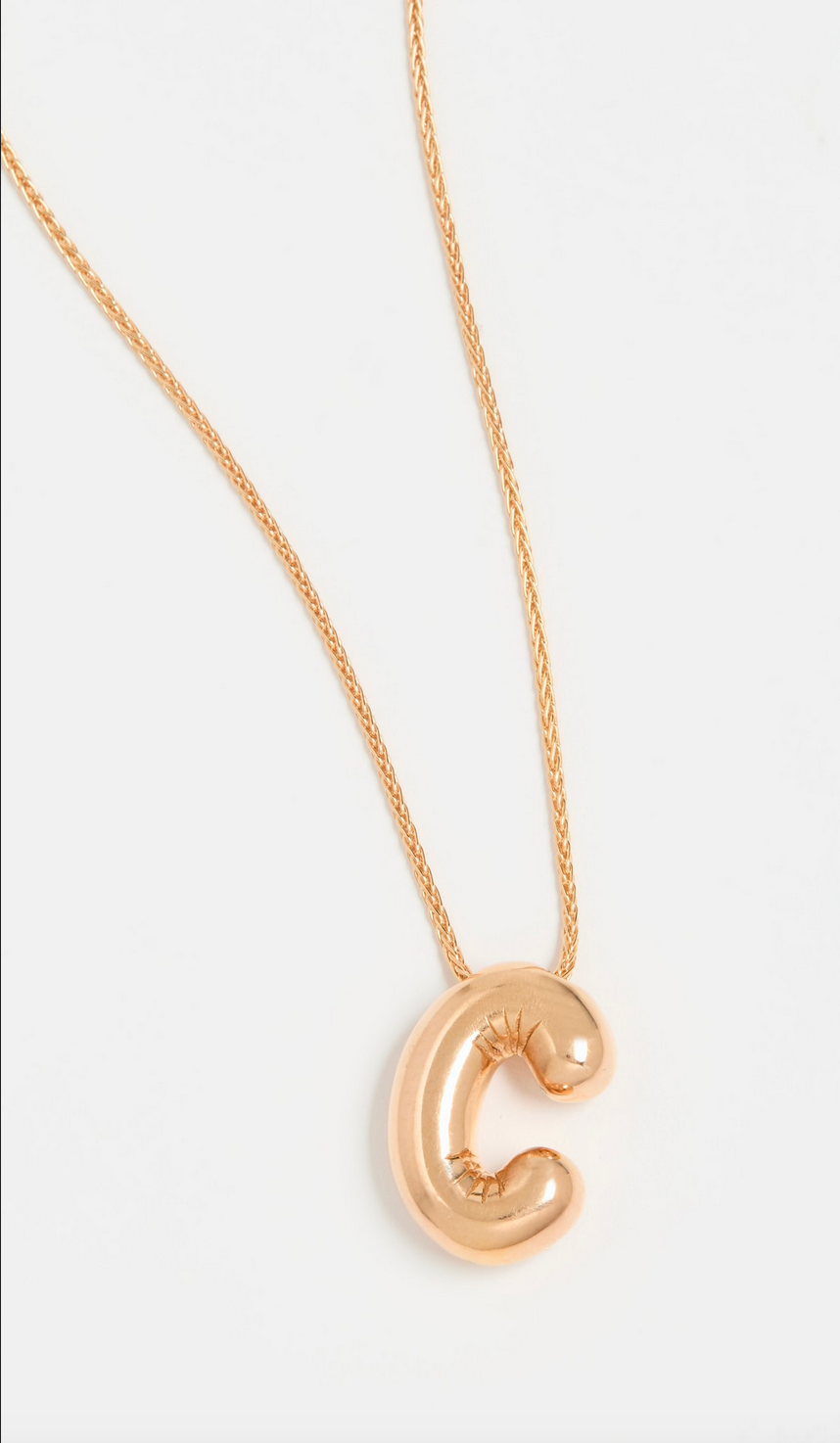 Maison Irem Necklace Balloon Letter