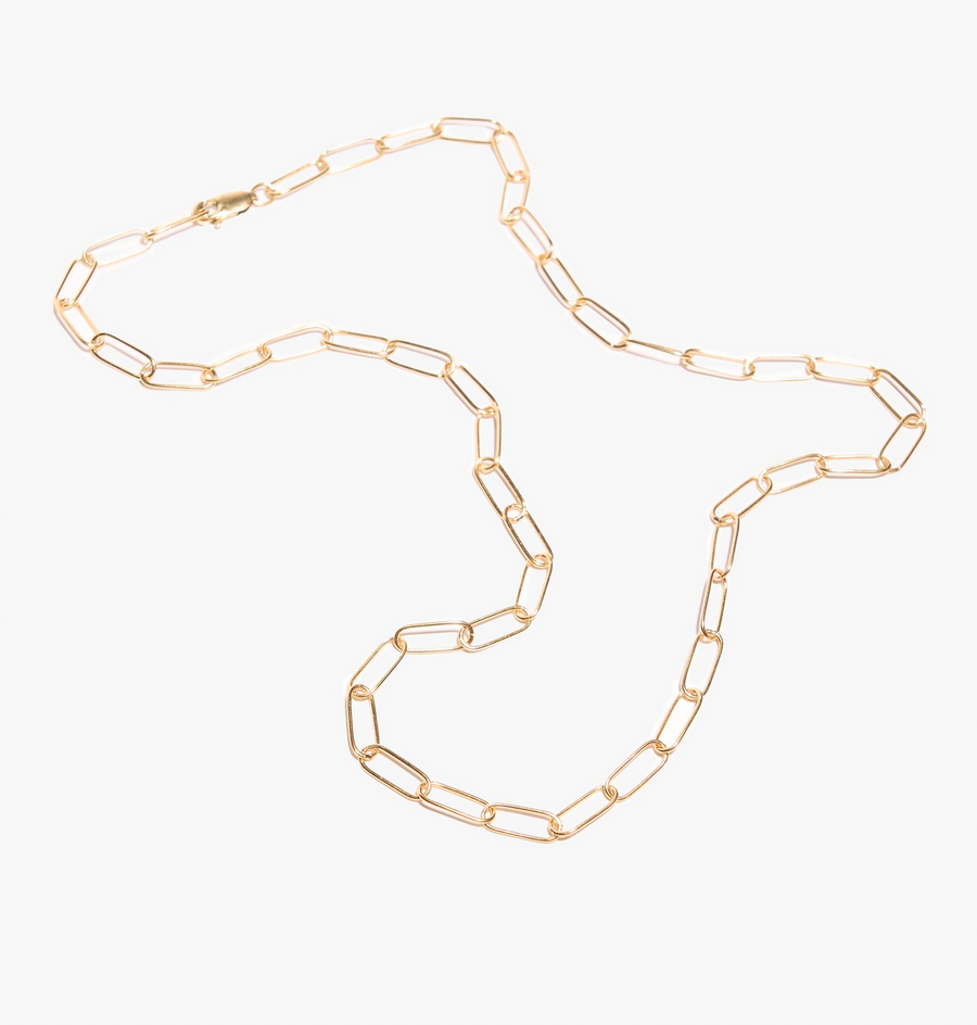 Odette Goldfill Paperclip Chain 16"