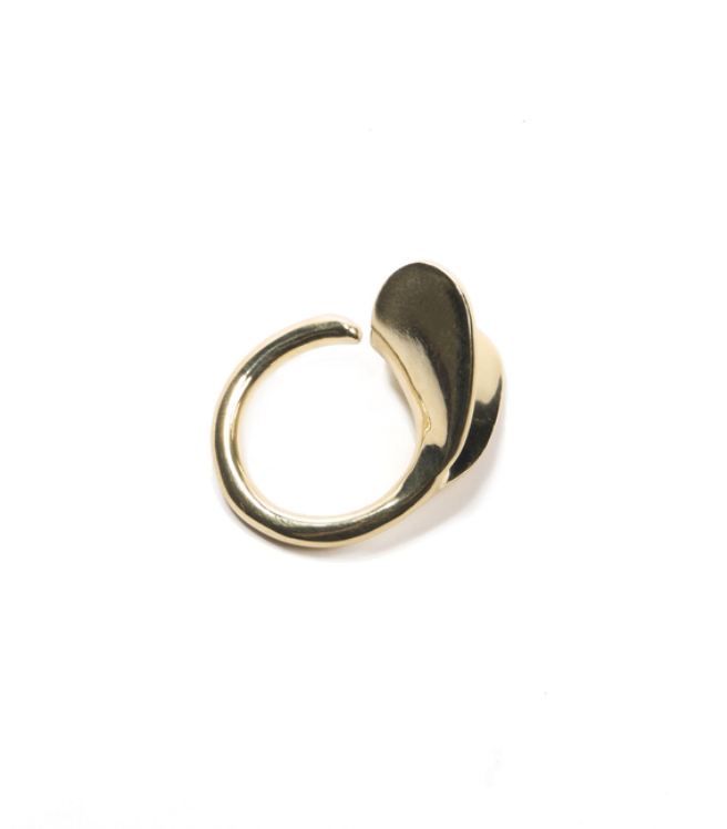 Odette Folded Heart Ring