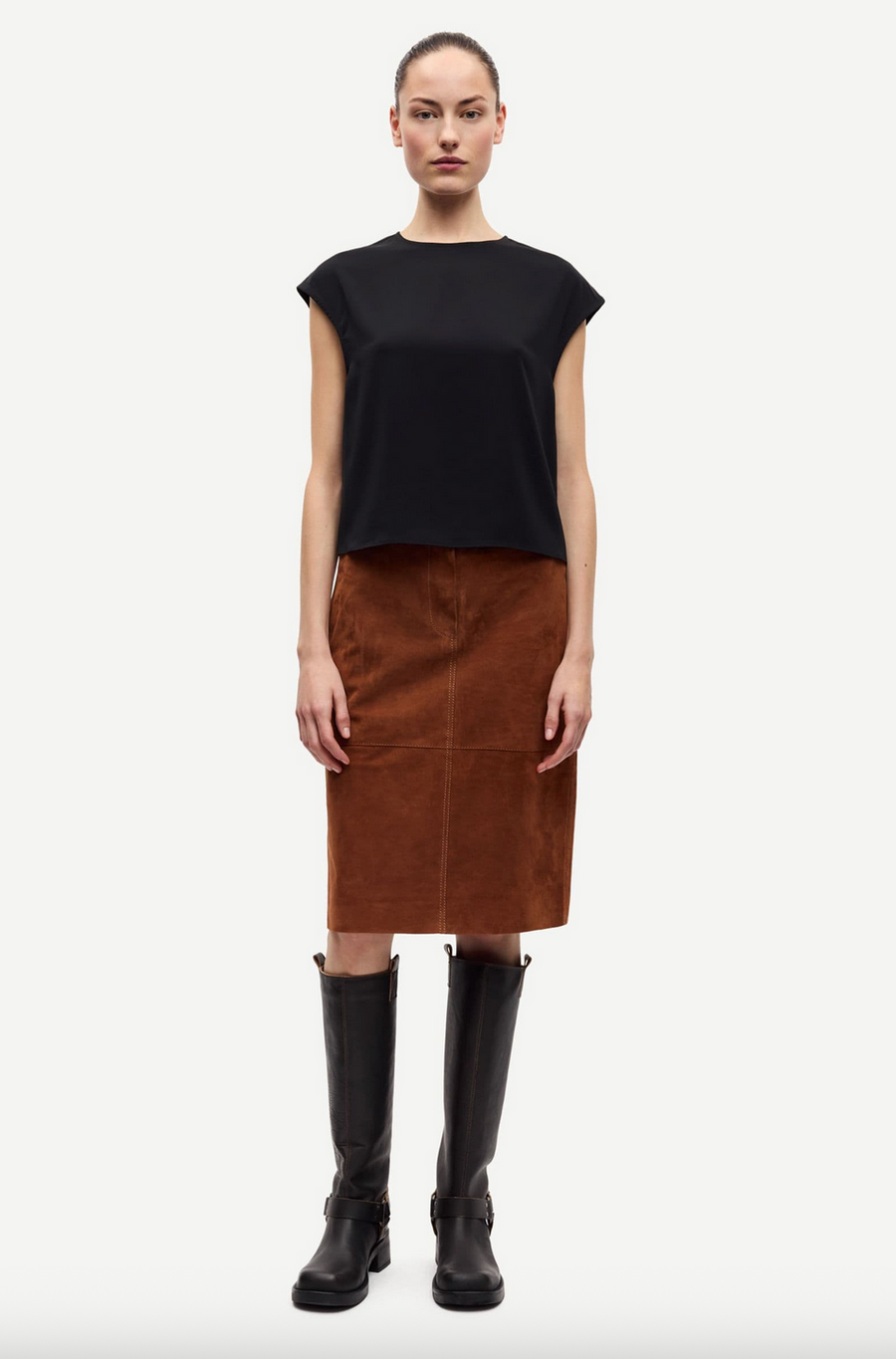 Samsoe Samsoe Savana Midi Skirt