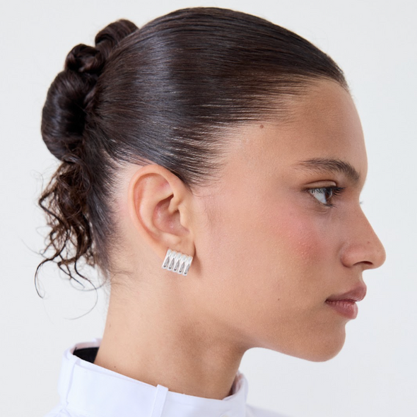 Heaven Mayhem Clemmie Silver Earrings