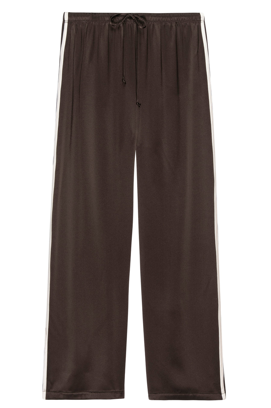 DONNI. The Silk Stripe Crop Pant