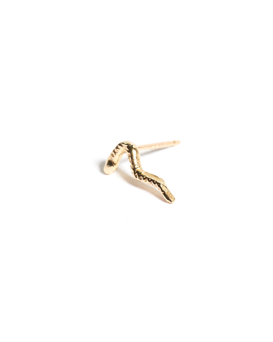 Odette 14K Snake Earring