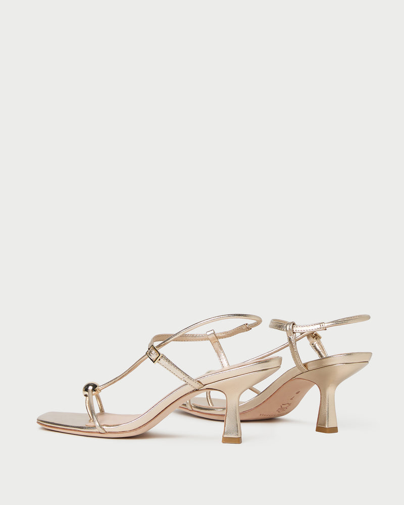 Loeffler Randall Triana Strappy Mid-Heel Sandal