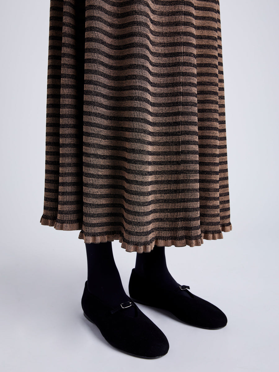 Proenza Schouler White Label Stina Knit Skirt in Geo Knits