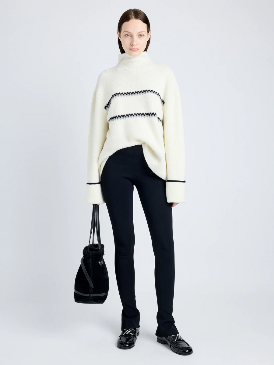 Proenza Schouler White Label Marisol Pants in Ribbed Knit