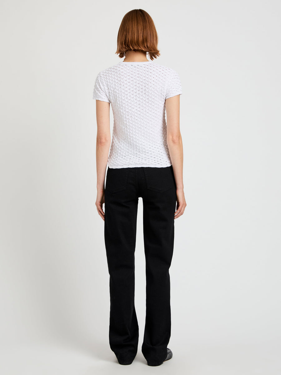 Proenza Schouler White Label Quincy Top in Crochet