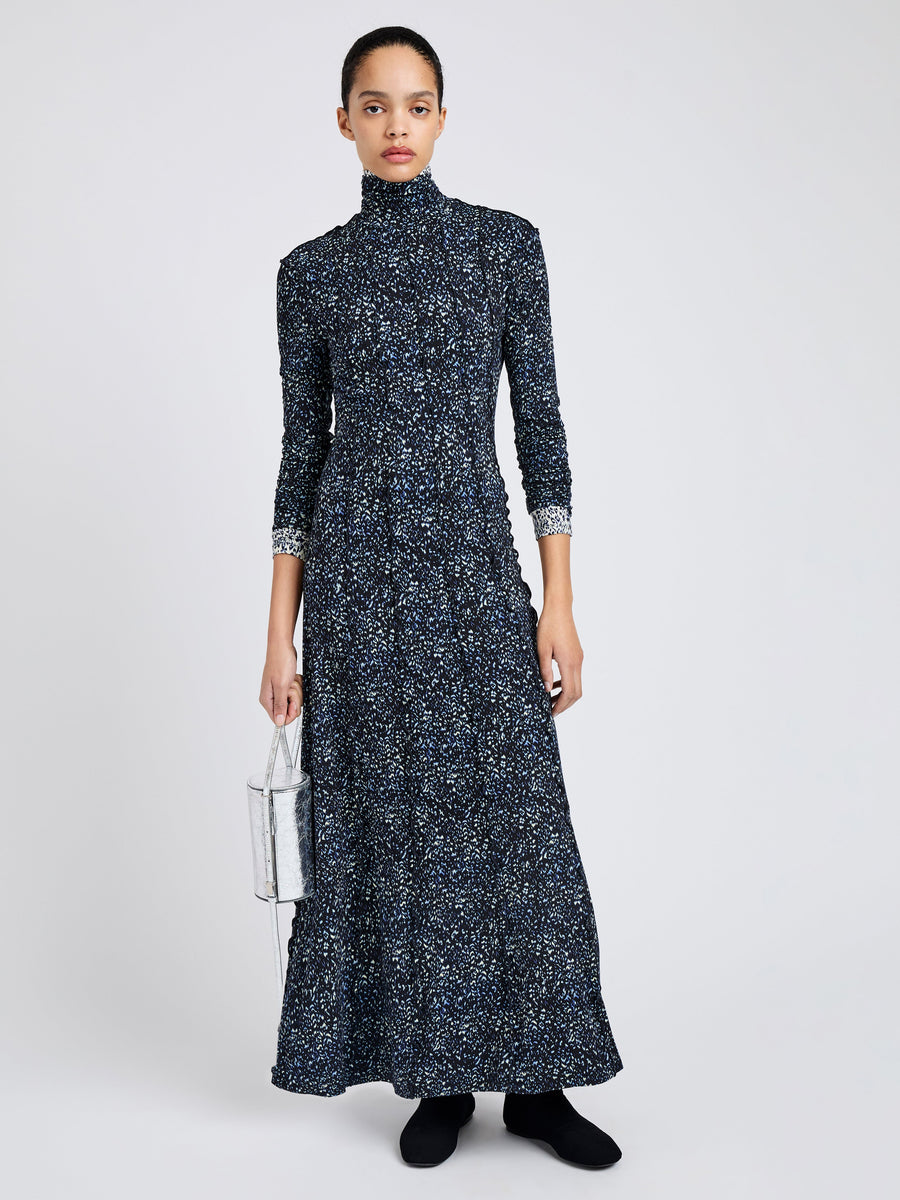 Proenza Schouler White Label Mabel Dress in Cheetah Jersey
