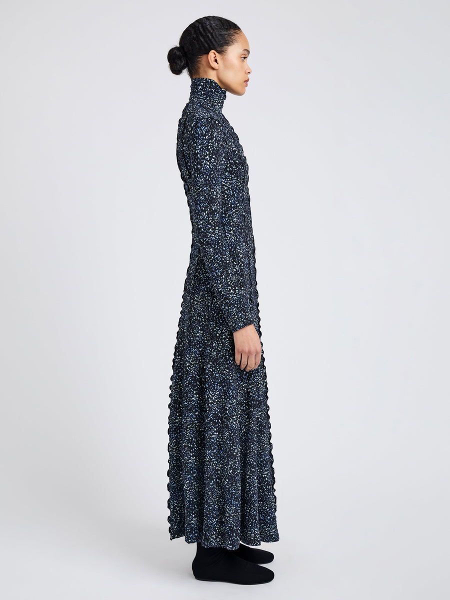Proenza Schouler White Label Mabel Dress in Cheetah Jersey