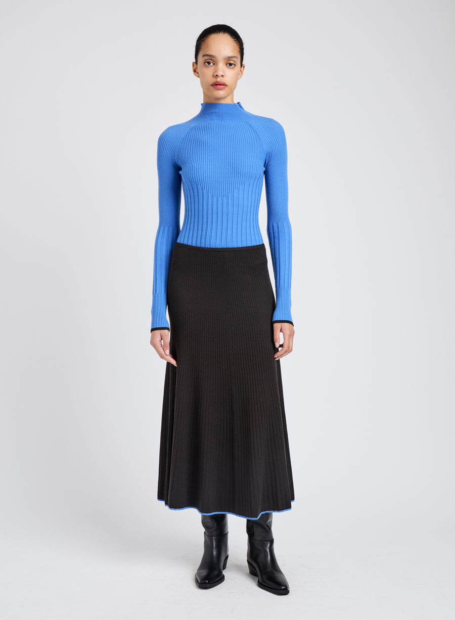 Proenza Schouler White Label Carly Skirt in Souffle Knit