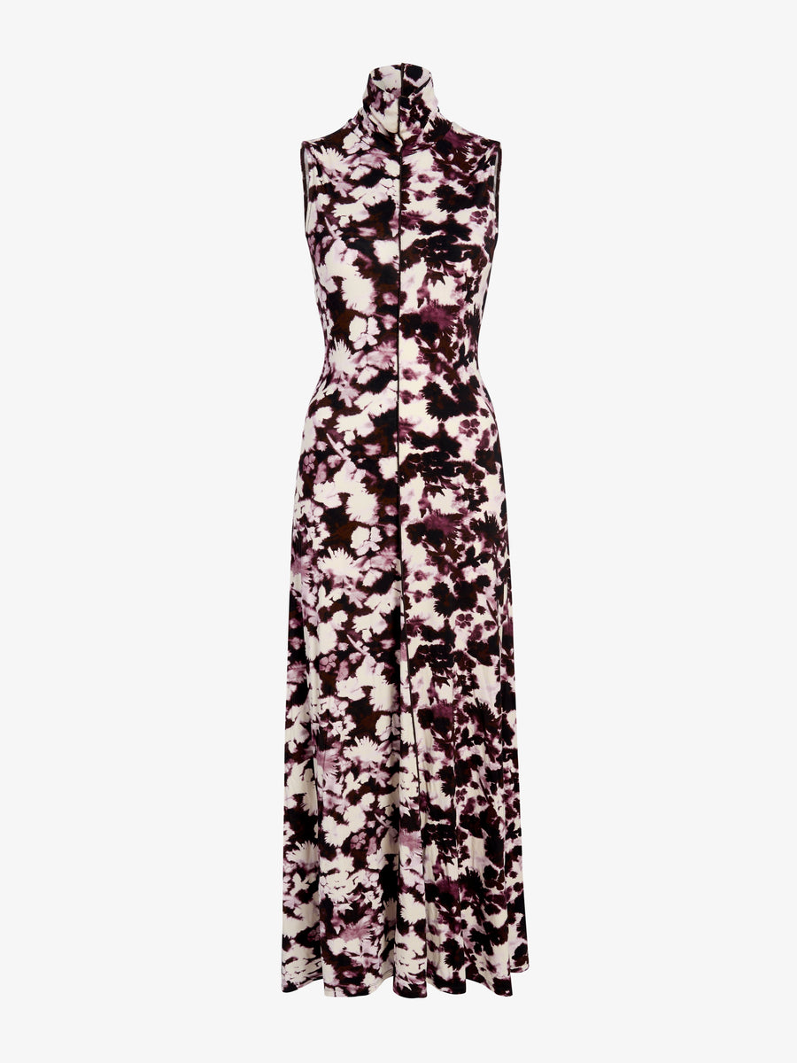 Proenza Schouler White Label Valentina Dress in Printed Soft Jersey