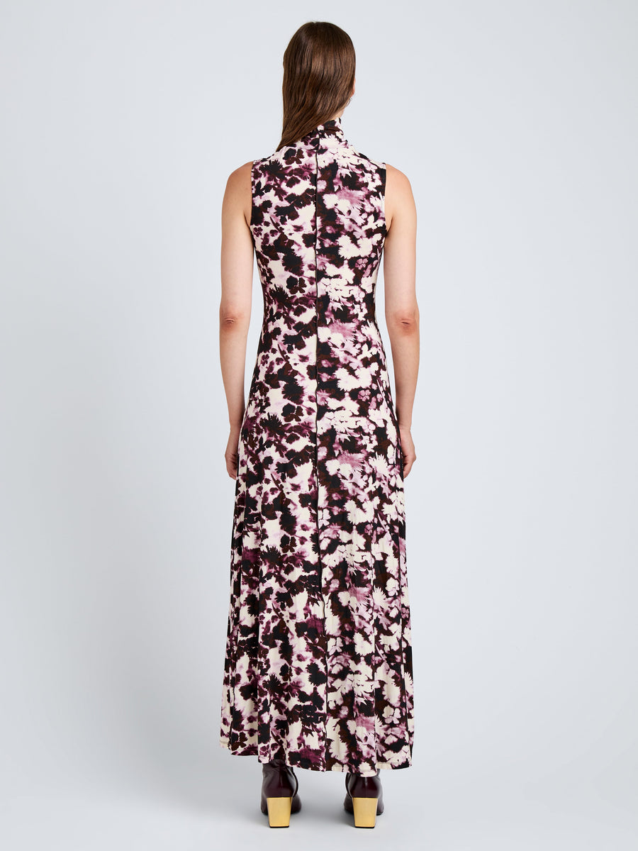 Proenza Schouler White Label Valentina Dress in Printed Soft Jersey
