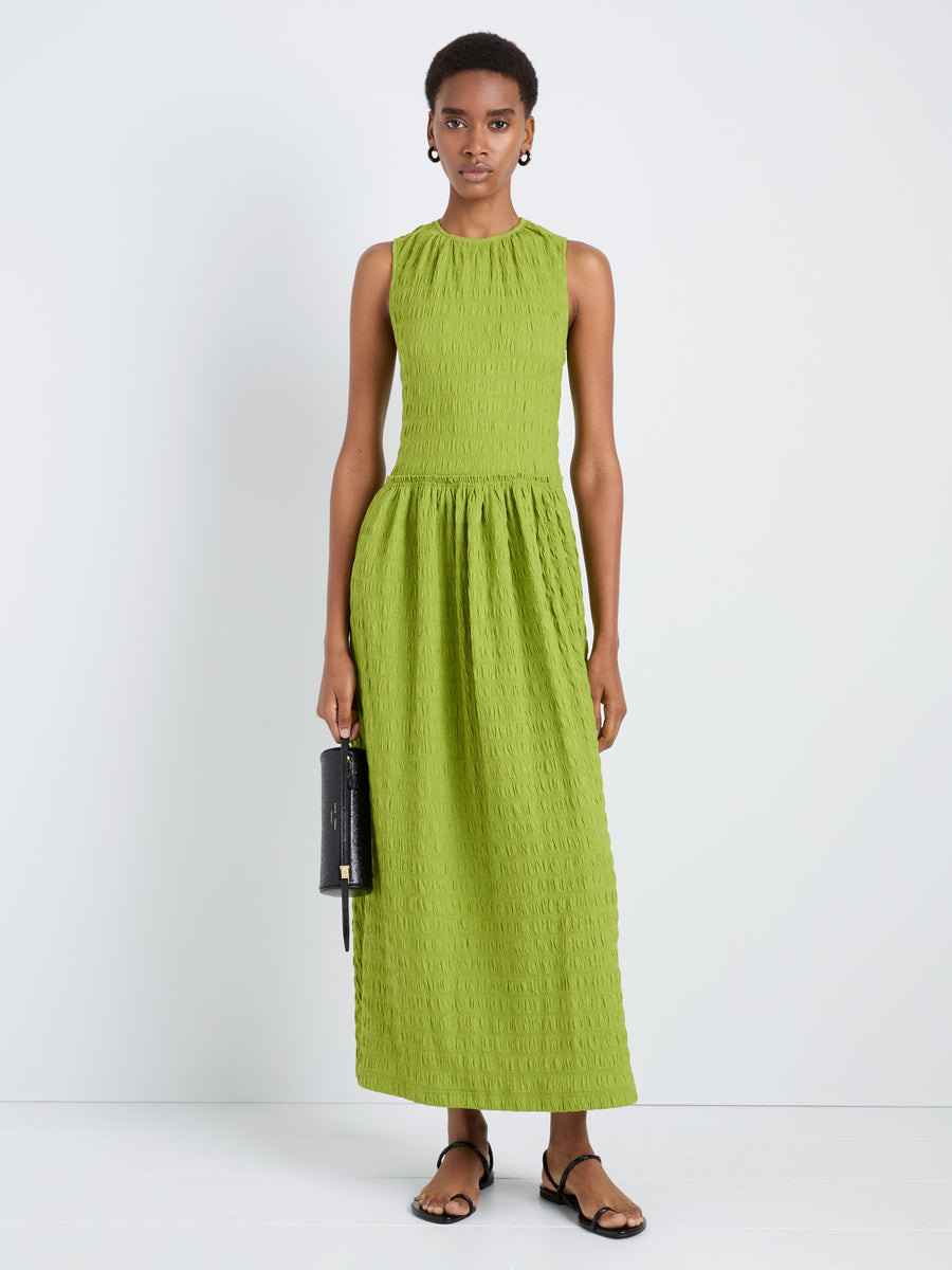 Proenza Schouler White Label Women's Zoira Textured Dress - Green - Size XS