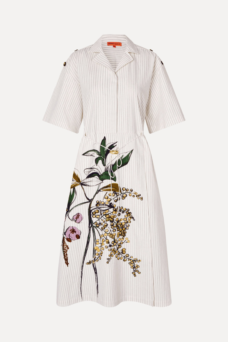 Stine Goya Workwear Midi Dress
