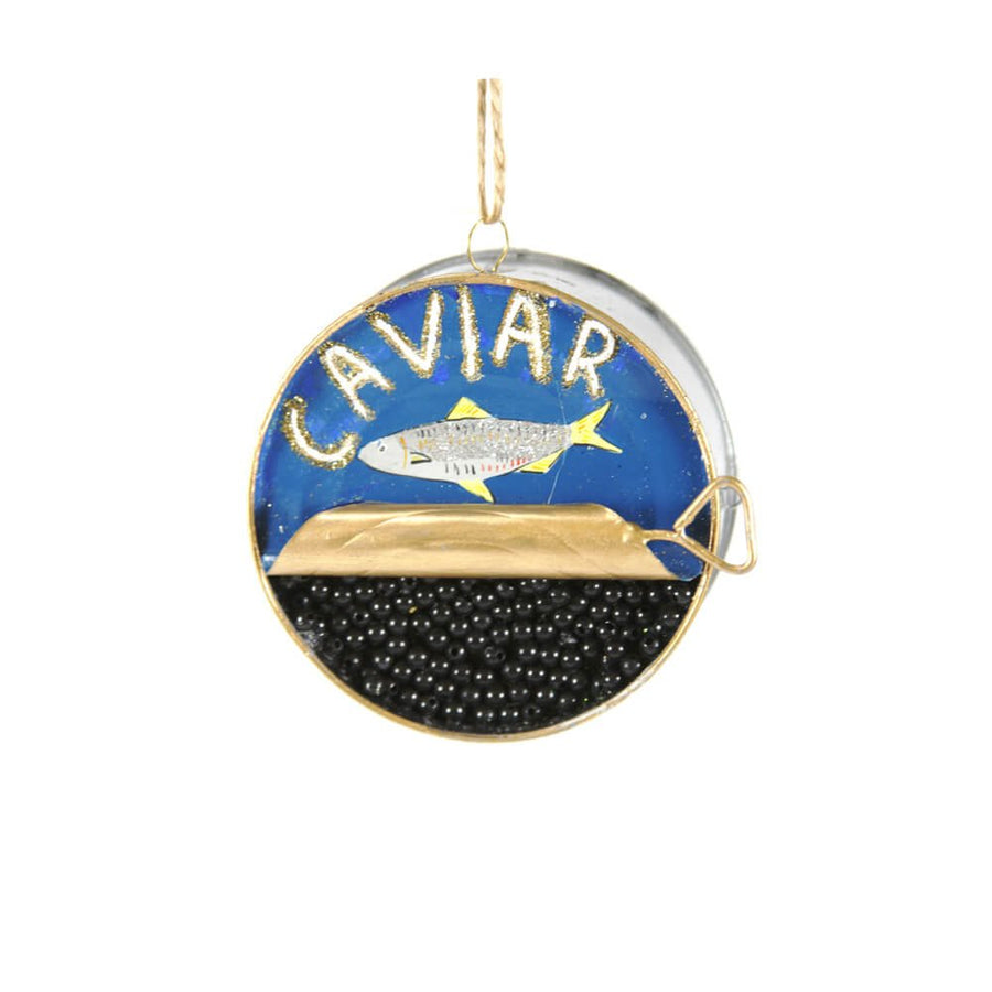 Cody Foster & Co. Caviar Tin Ornament