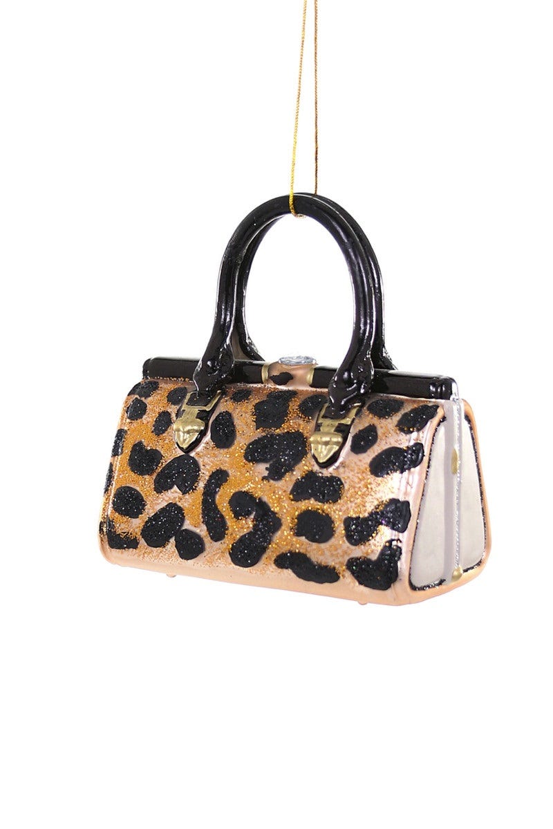 Cody Foster & Co. Leopard Handbag Ornament