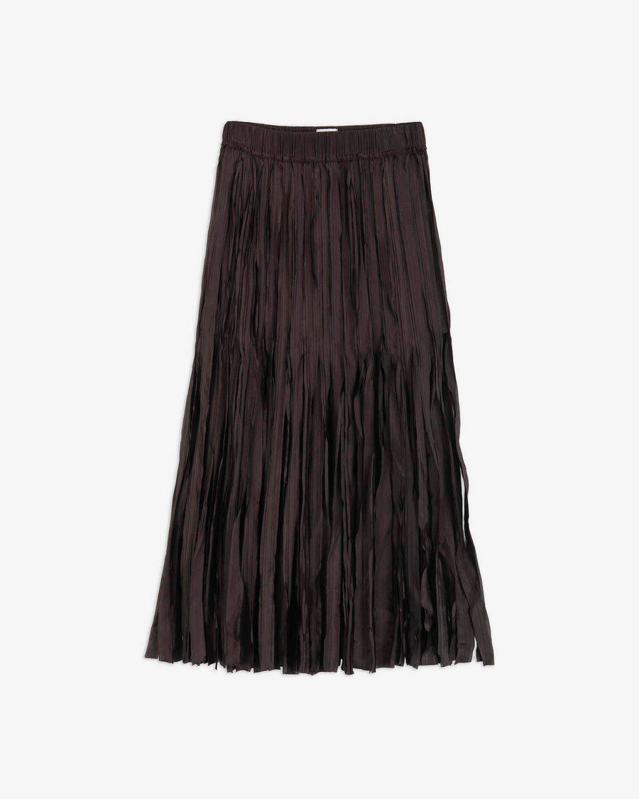 Alysi Long Fringe Skirt