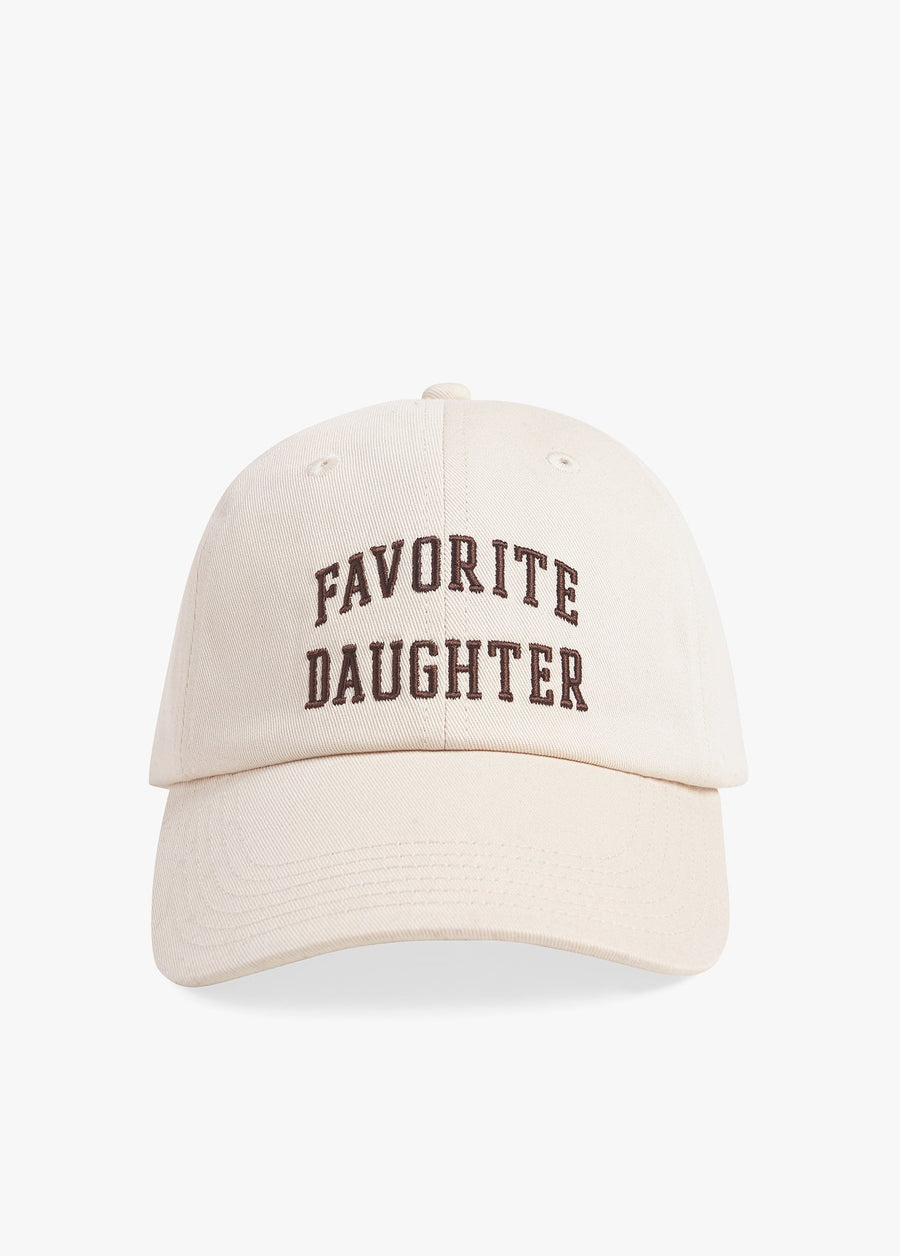 Favorite Daughter All Caps Logo Baseball Cap