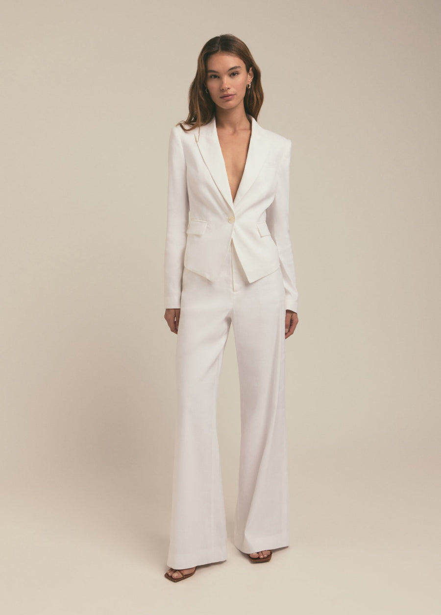 Favorite Daughter The Short Favorite Linen Blazer