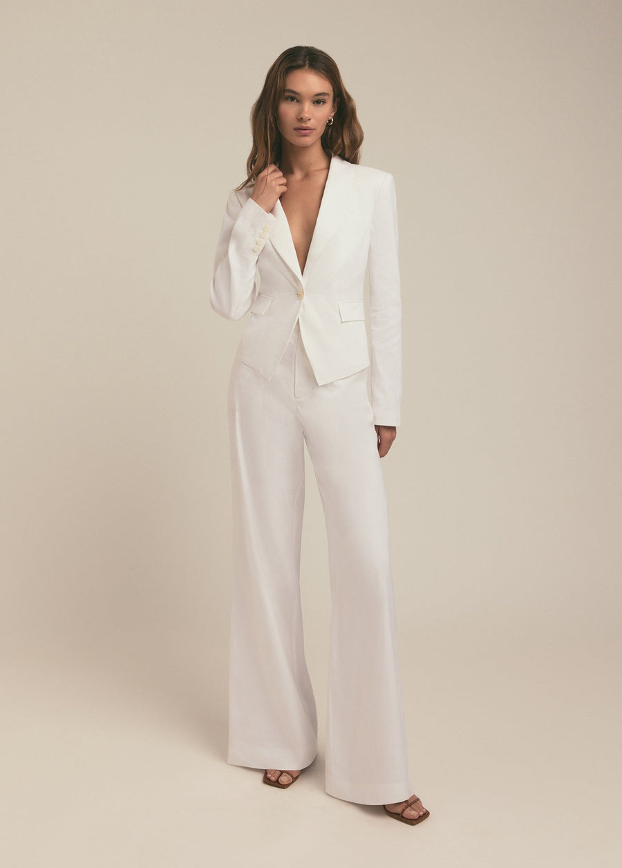 Favorite Daughter The Short Favorite Linen Blazer