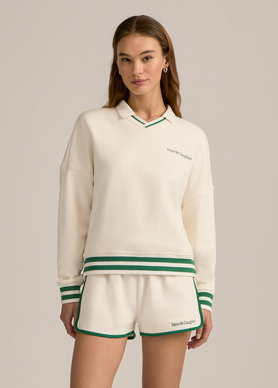 Favorite Daughter Ivy League Rugby Sweater