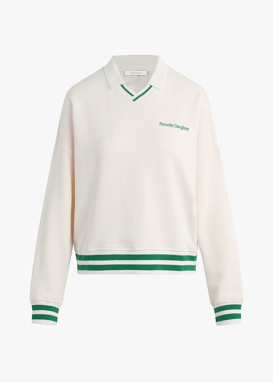 Favorite Daughter Ivy League Rugby Sweater