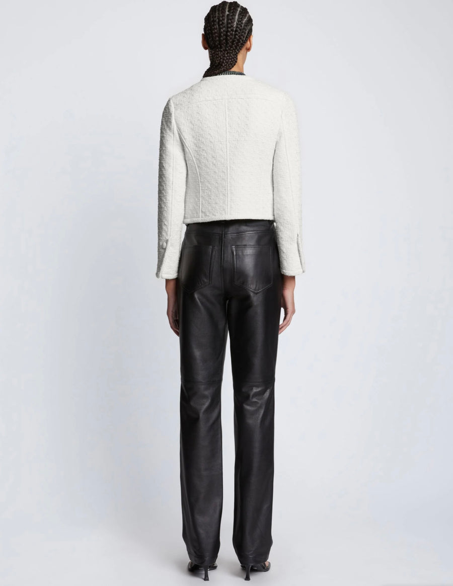 Proenza Schouler White Label Tweed Cropped Jacket