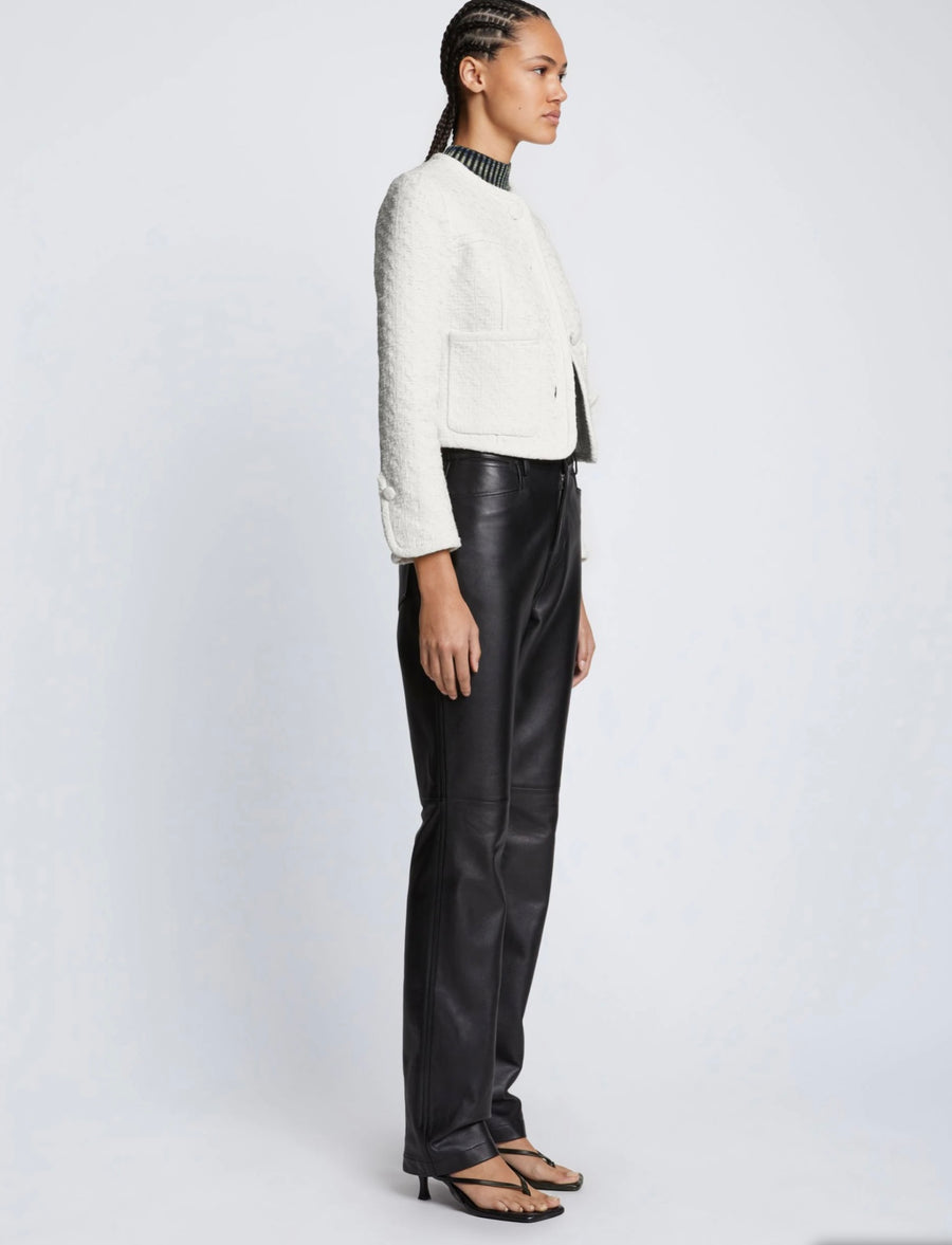 Proenza Schouler White Label Tweed Cropped Jacket