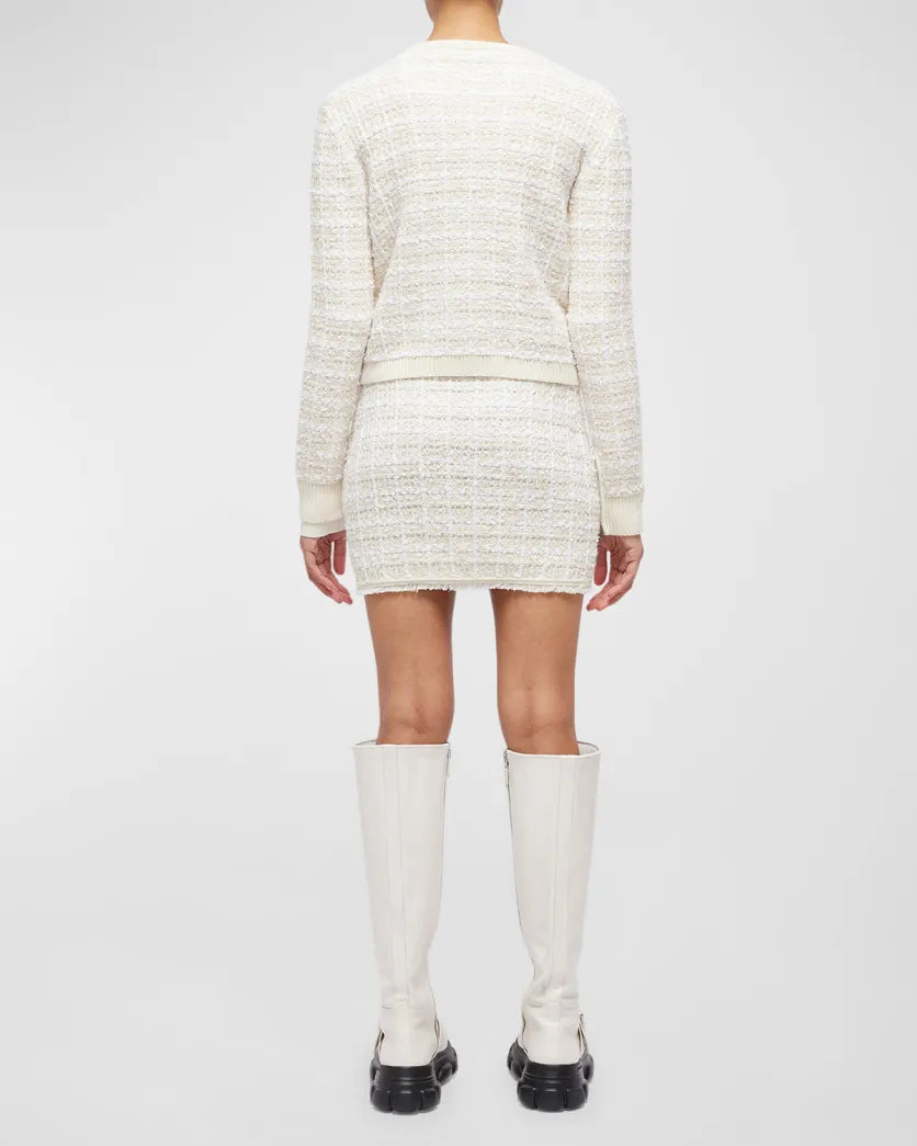 SIMKHAI Alamdea Asymmetric Zip Up Jacket